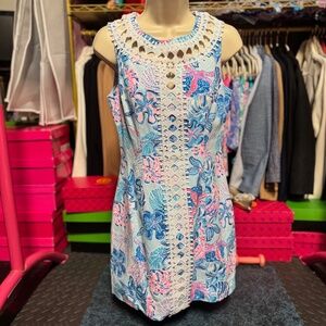 Lilly Pulitzer Mila Shift Dress - Multi/Bahamas Beachcomber (Size 0)